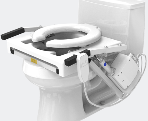 Picture of Tush Push Toilet Lift Chair, Single Motor