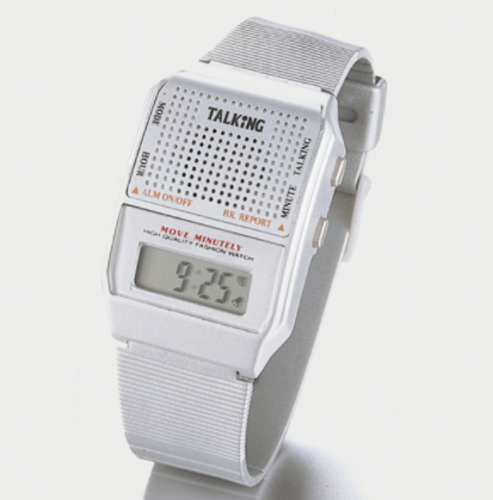 Picture of Silver Talking Watch