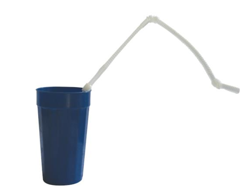 Picture of Extra Long Flexible Drinking Straw-Length: 28", 10/pack