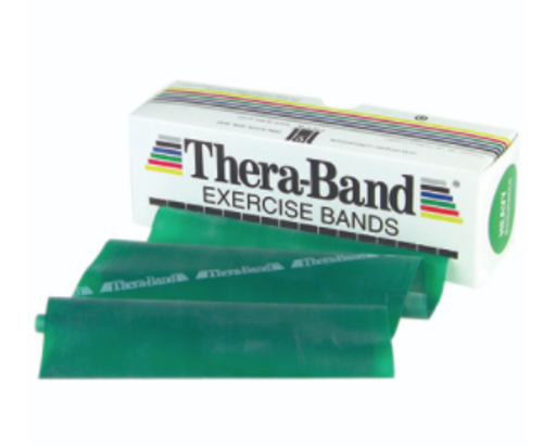 Picture of Theraband Latex Exercise Band 6 yard roll - Green - Heavy
