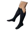 Picture of (BIG & TALL) Closed Toe 15-20 mmHg Zipper Moderate Compression Leg Circulation Socks