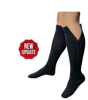 Picture of Closed/Open Toe 15-20 mmHg Moderate Compression Leg Circulation YKK Zipper Socks