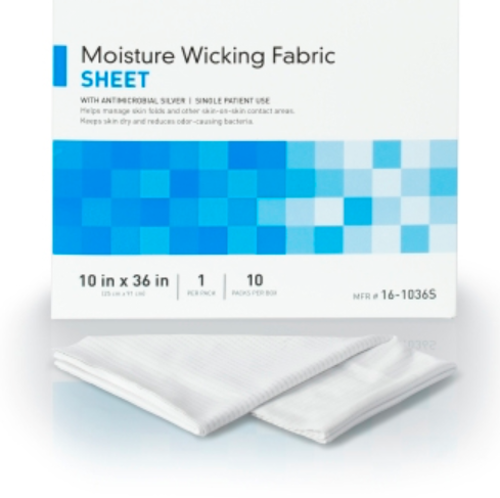 Picture of Silver Moisture Wicking Fabric Dressing Sheet