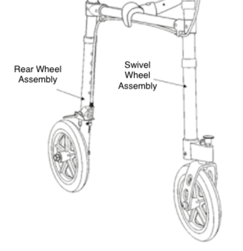 Picture of Wheel Assembly for Clever-Lite