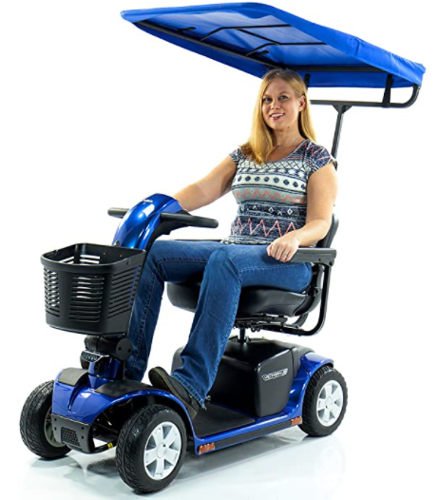 Picture of Blue Folding Sunshade Canopy