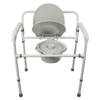 Picture of Wide 3 N 1 Heavy Duty Commode with Elongated Seat and Removable Back