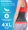 Picture of Lumbar Back Brace, Chronic Pain Relief from Sciatica and Pinched Nerve