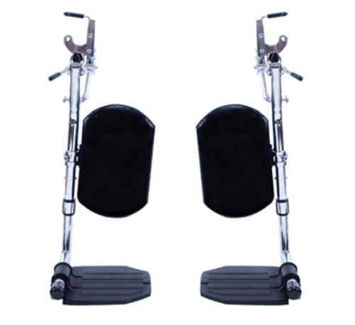 Picture of Manual Wheelchair Hemi-Height Elevating Leg Rest- PAIR