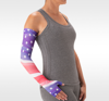Picture of Soft Arm Sleeves, 20-30mmHg, Stars and Stripes