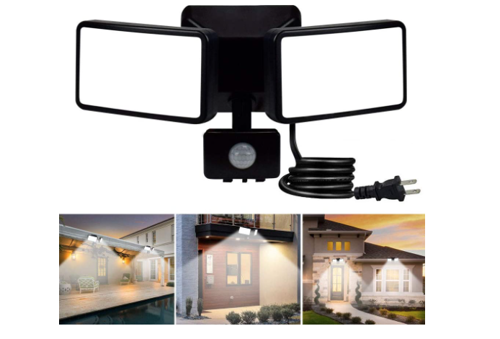 Picture of LED Motion Sensor Light Outdoor- Black