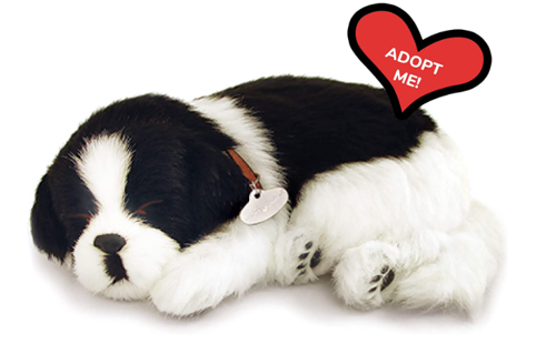 Picture of Lifelike Stuffed Interactive Pet Toy-Border Collie