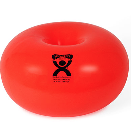 Picture of CanDo Donut Ball - Red - 30" Dia x 16" H (75 cm Dia x 40 cm H)
