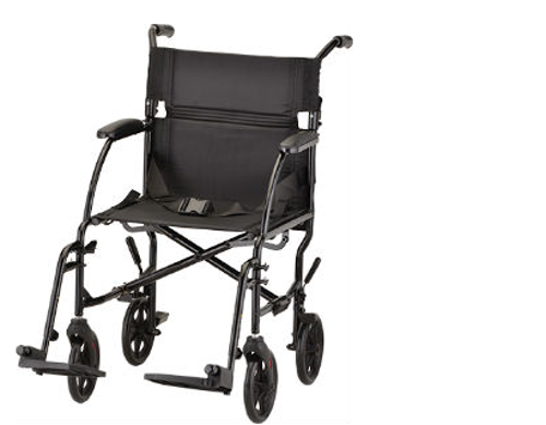 Picture of 19" Ultra Lightweight Transport Chair with Desk Arms