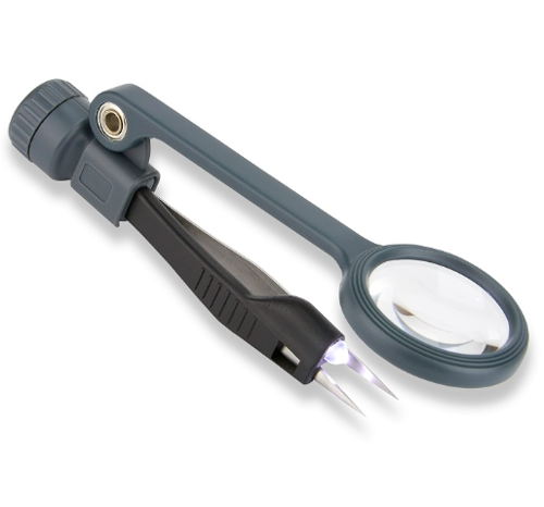 Picture of Lighted MagniGrip Tweezers