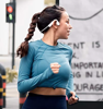 Picture of Wireless Open-Ear Bluetooth Headphones-WHITE