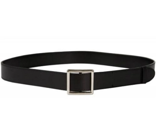 Picture of Adult Black All Leather Myself Belts- 38/40