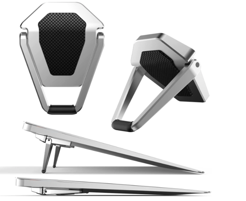 Picture of Computer Keyboard/Calculator/Laptop Stand- (Grey）