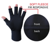 Picture of Infrared Fleece Open Finger Gloves Palm Grip