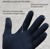 Picture of Infrared Gloves Liners 401 Grip – Raynaud’s and Arthritis Support
