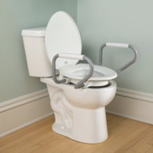 Picture of Clean Shield Elevated Toilet Seat with Support Arms