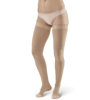 Picture of AW Style 392OT Luxury Opaque Open Toe Thigh Highs w/Dot Sil Band - 30-40 mmHg- Beige