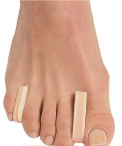 Picture of 3-Layer Toe Separators, Medium, Pack of 6
