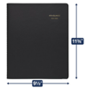 Picture of AT-A-GLANCE Academic 2023-2024 Monthly Planner, Black, Large, 9" x 11"