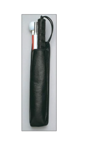 Picture of Mobility Cane Pouch- Black Leather