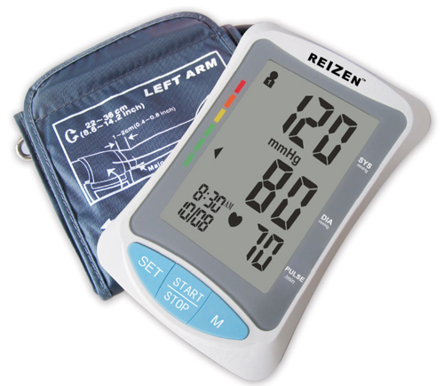 Picture of Talking Arm-Type Blood Pressure Monitor- English+Spanish