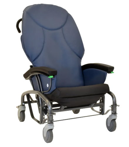 Picture of Dyn-Ergo Scoot Chair,​ 20"W - Upholstery Color: Blue