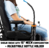 Picture of Giraffe Bottle Tower XL Hands Free Drinking System with Bite Valve in Stainless Steel