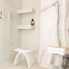 Picture of Refine M1 Designer Shower Stool-Design White Matte