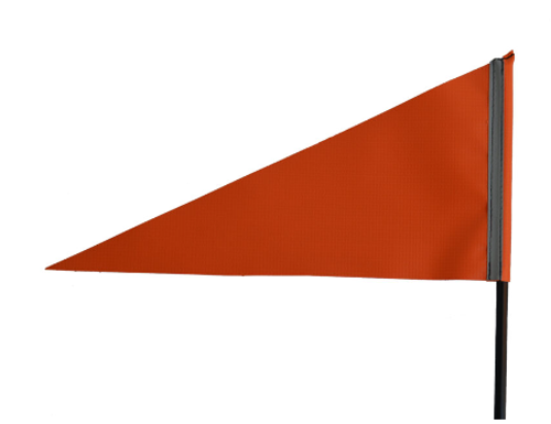 Picture of Folding Safety Flag with Universal Mounting Hardware