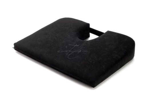 Picture of Tush-Cush® 15" x 20" Extended Width & Extra Firm, Black-Velour