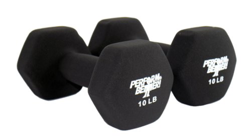 Picture of 10 lb Neoprene Covered Dumbbells