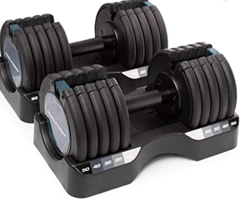 Picture of ProForm Weight Dumbbells- 50 lb. Select-a-Weight Dumbbell Pair