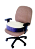 Picture of DONUT CUSHION WITH GEL INSERT AND FLEECE COVER - 18" X 16" X 4"