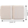 Picture of Bath Seat Cushion in White