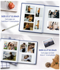 Picture of 60 Pages Photo Album, Self Adhesive Scrapbook for 4x6-8x10 Picture