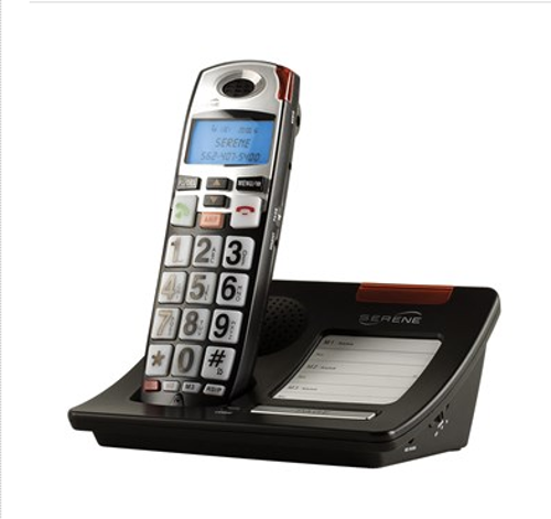 Picture of Serene HD 55dB Amplified Talking Cordless Big Button Phone with LCD