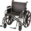 Picture of Nova- Hammertone Steel Wheelchair 22"