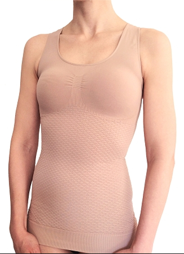 Picture of Lymphedema Compression Slimming Vest Tank Top and Micromassage Arm Sleeve (sold separately)