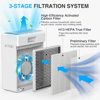 Picture of MOOKA H13 True HEPA Filter Air Purifier for Home, Home Air Cleaner Filtration System