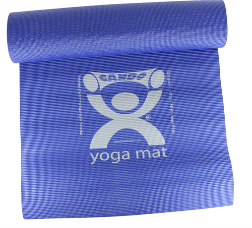 Picture of CanDo Yoga Mat, Blue, 68" x 24" x 0.25"