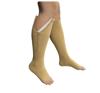 Picture of Closed/Open Toe 15-20 mmHg Moderate Compression Leg Circulation YKK Zipper Socks