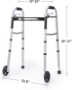 Picture of Adjustable Width Narrow Rolling Walker