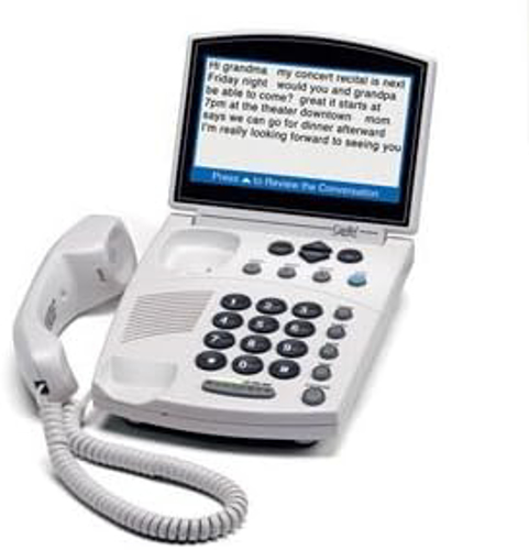 Picture of Real-Time Closed Captioned Telephone
