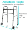 Picture of Tall Folding Rolling Walker