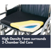 Picture of *Quick Ship* HydroGuard Gel-Foam Wheelchair Cushion