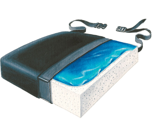 Picture of Gel-Foam Wheelchair Cushion - Standard and Bariatric sizes